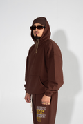 BROWN HOODIE