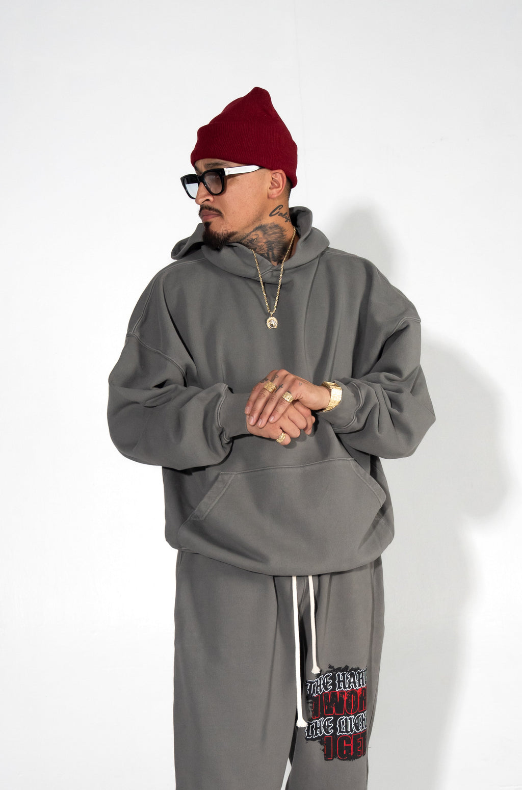 GRAY HOODIE